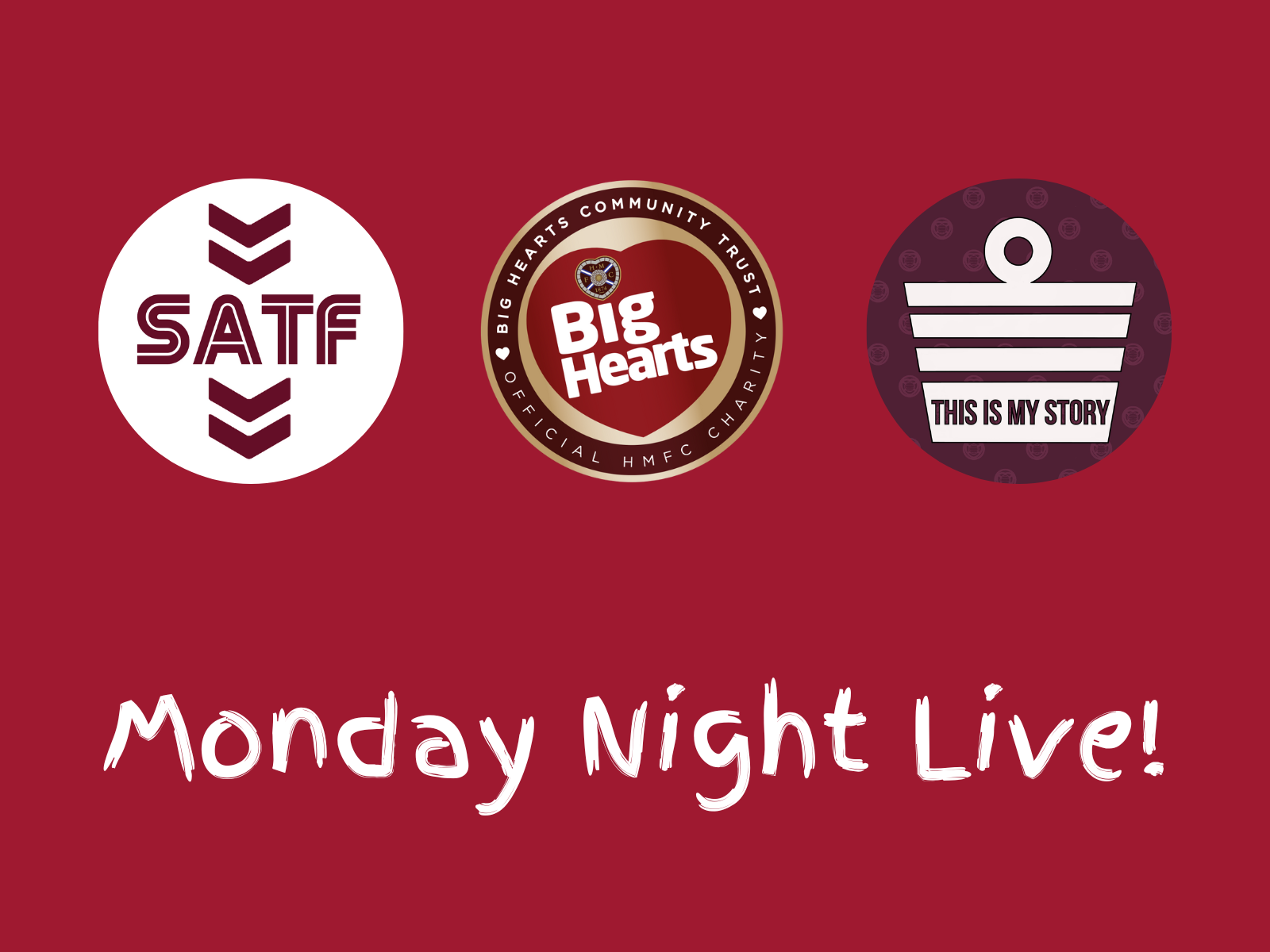  » Join Big Hearts for: Monday Night Live!