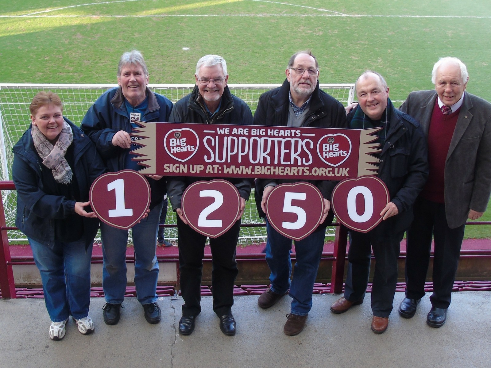  » Over 1250 Big Hearts Supporters Helping make a BIG Difference!