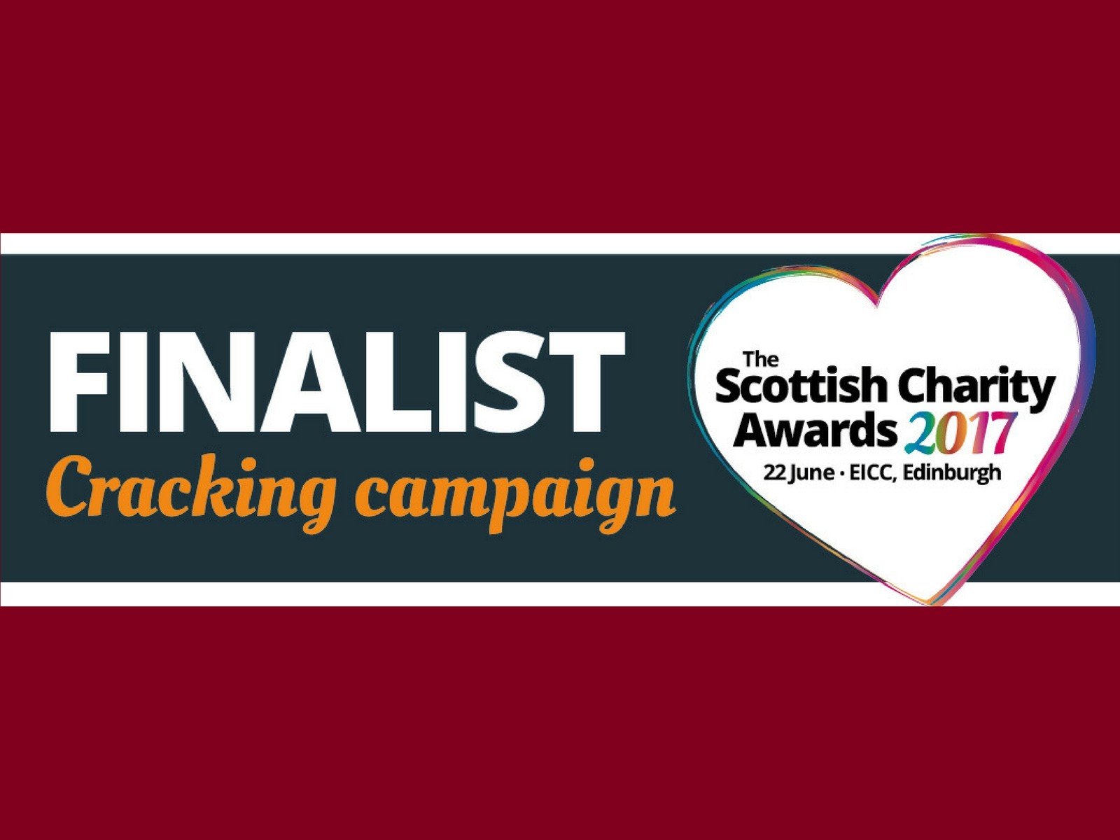  » Big Hearts named as finalist in the Scottish Charity Awards!