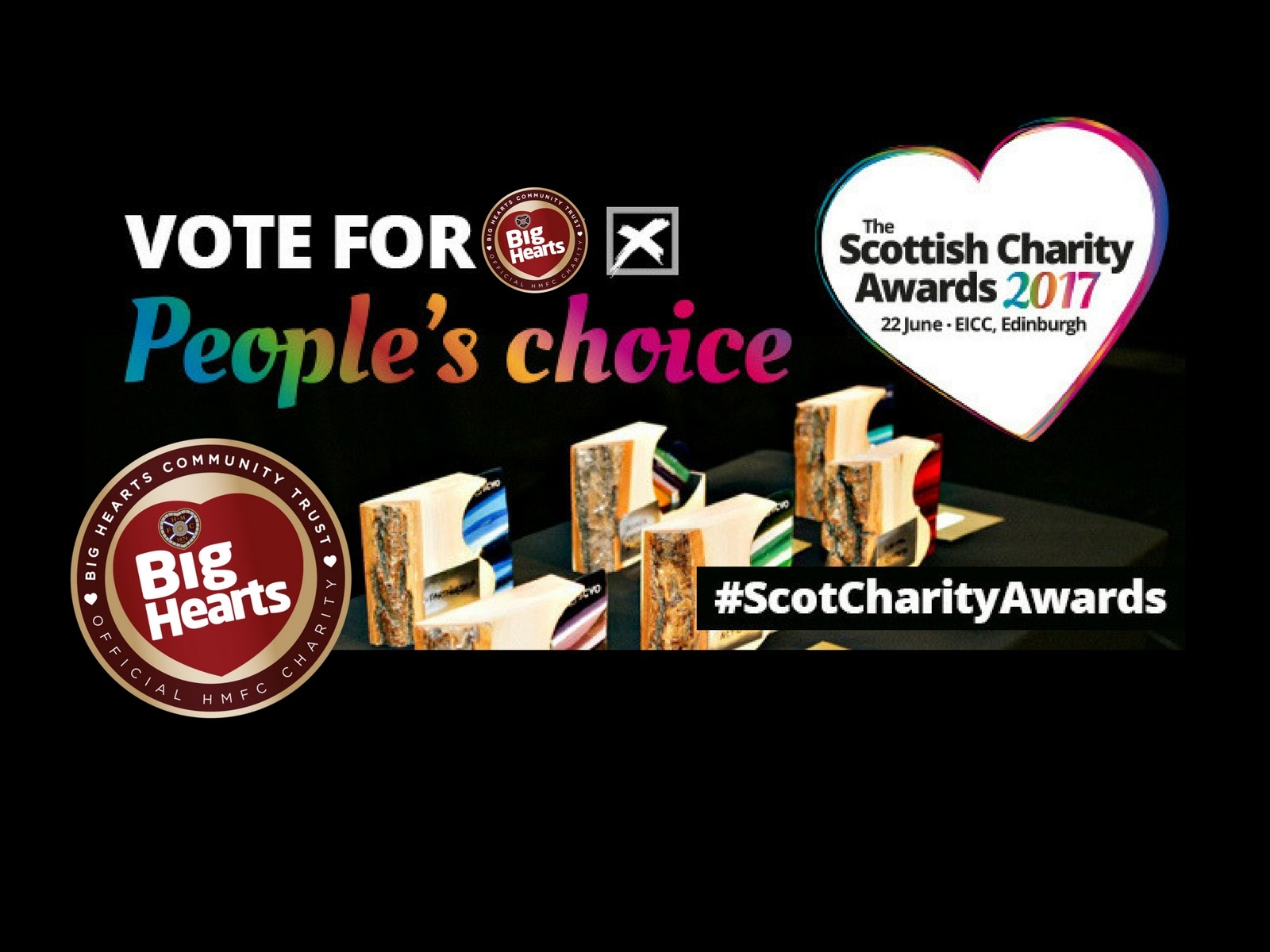  » Scottish Charity Awards – 3 days left to vote for Big Hearts!