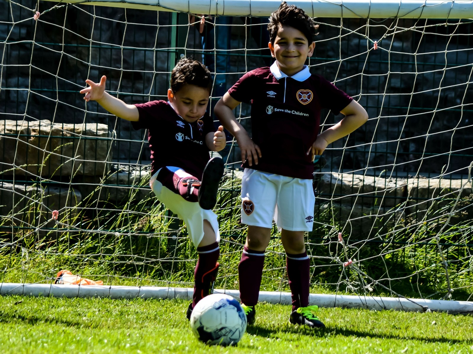  » Big Hearts helps Syrian children access community football