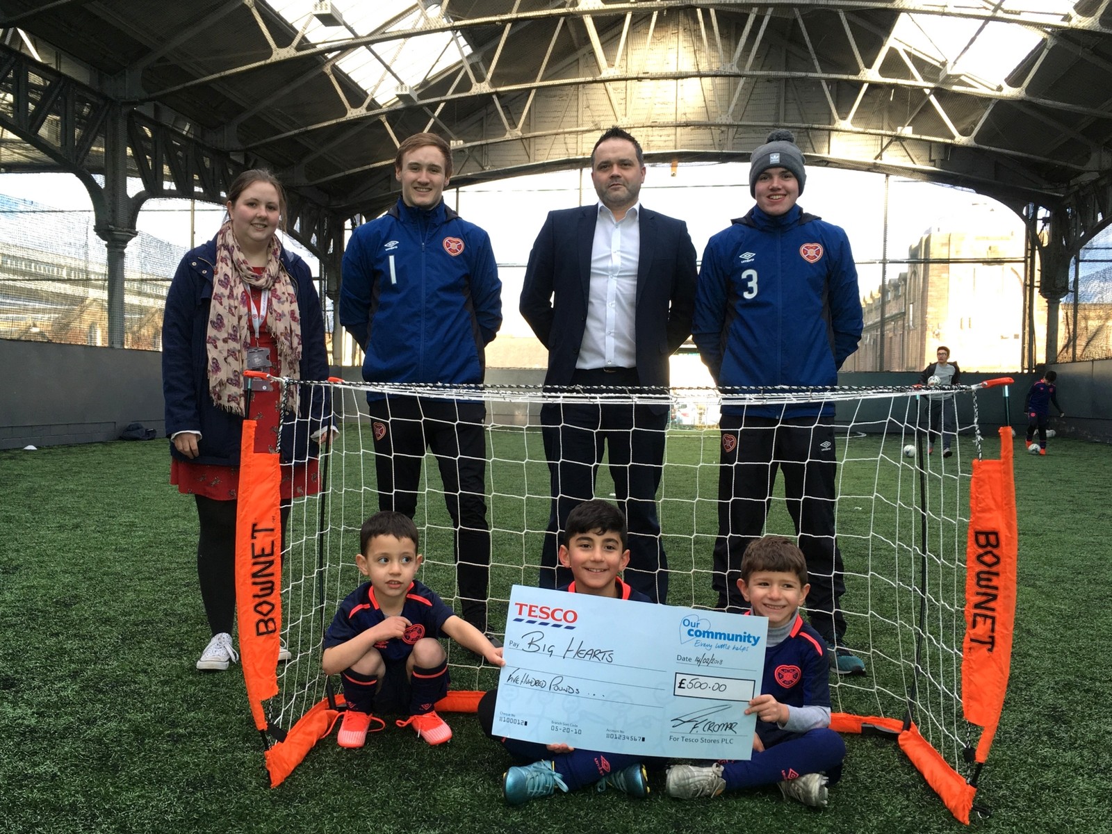  » More children accessing football holiday courses through Big Hearts!