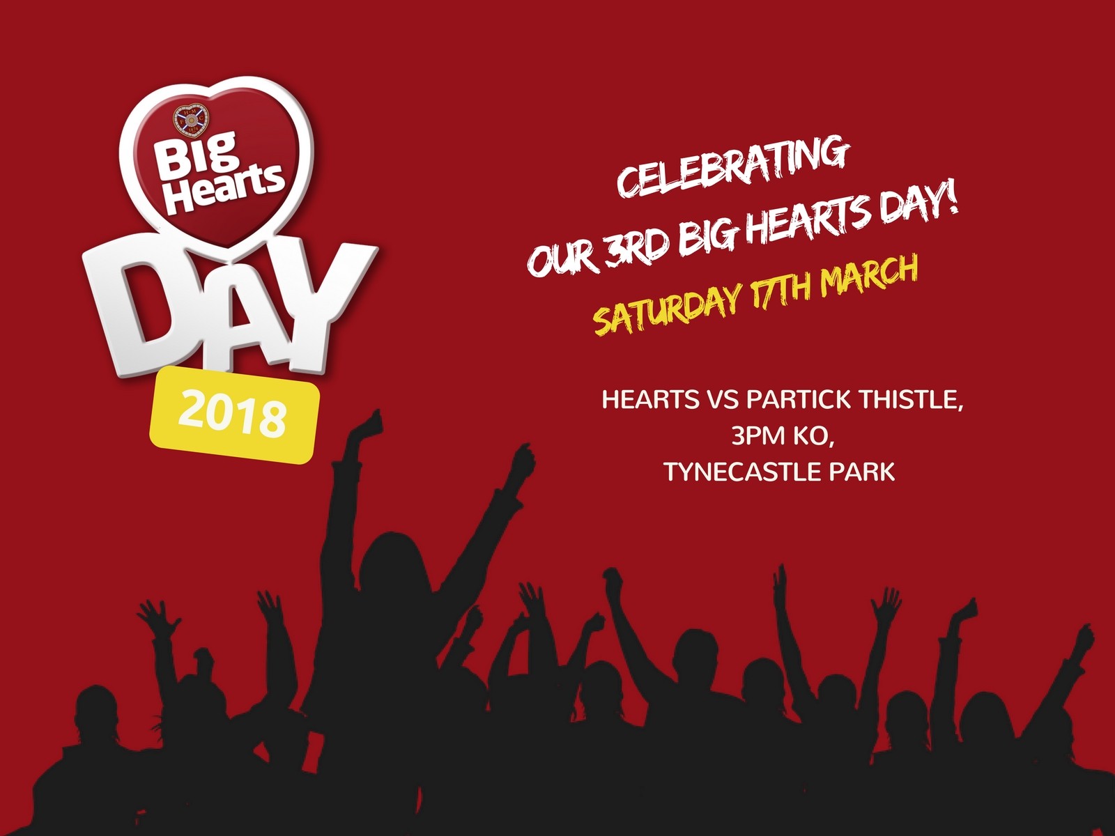 » Big Hearts Day on Saturday: over 600 match tickets for the community!