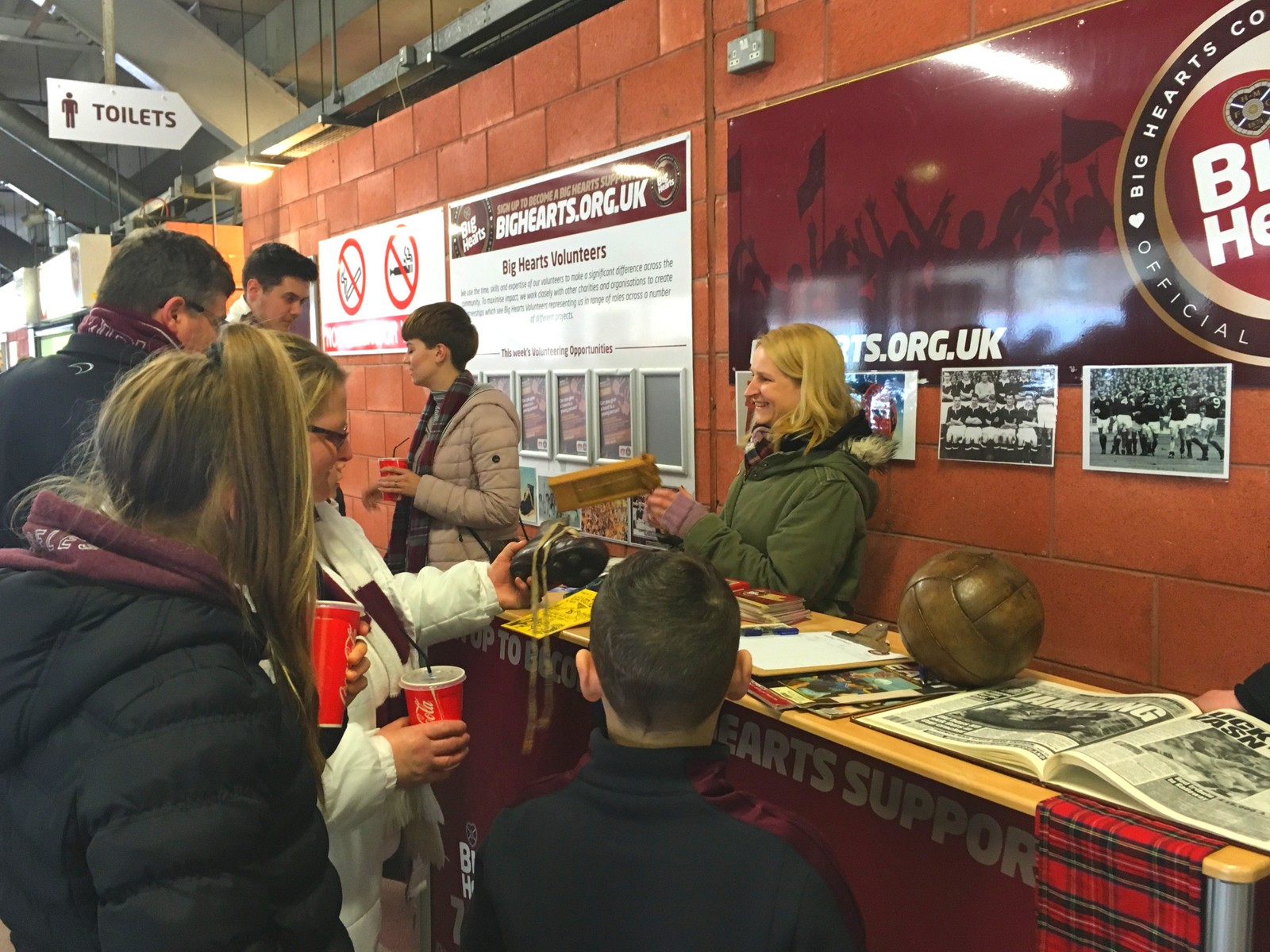  » Big Hearts announces new plans for match day presence at Tynecastle!