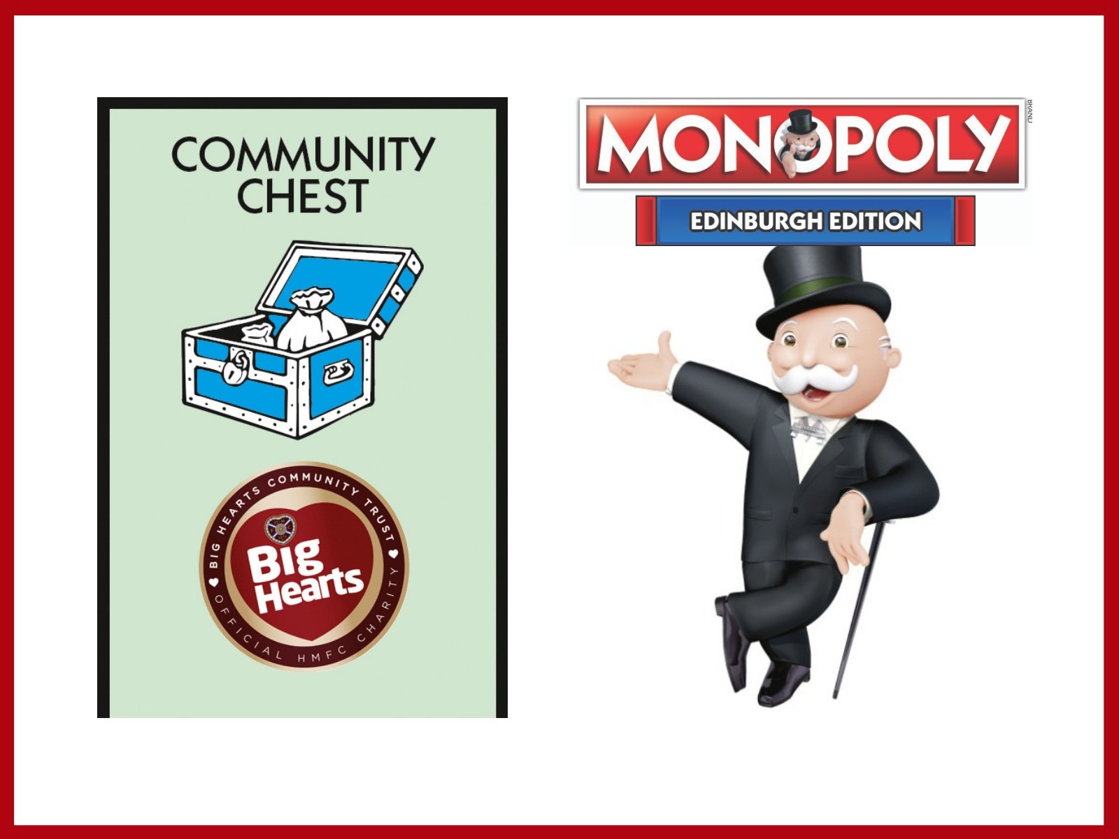  » Big Hearts to feature in the new Edinburgh Monopoly!