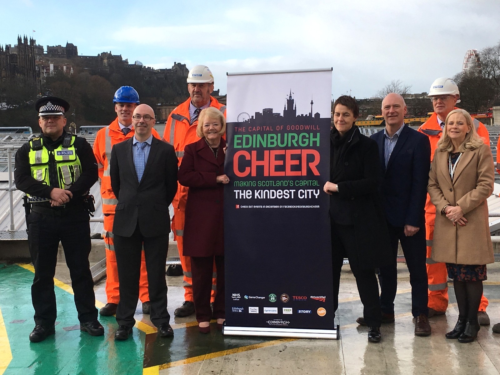  » Big Hearts leading Edinburgh Cheer campaign for the 2nd year!