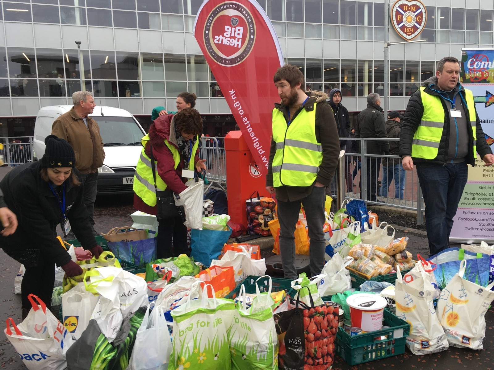  » Tynecastle Foodbank Collection –  Sunday 20th October, 10AM – 12:30PM