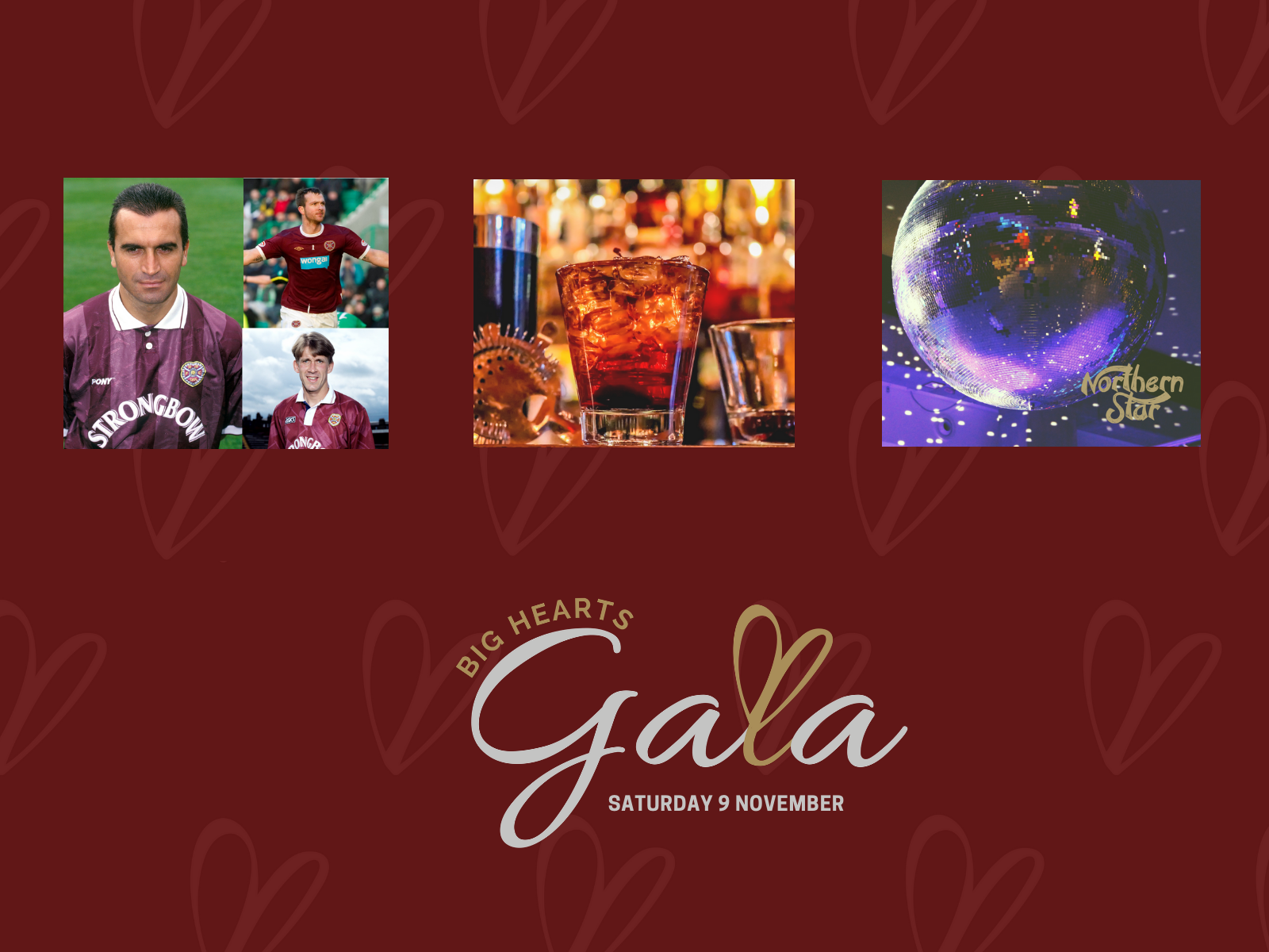  » Big Hearts Gala: Event details for Supporters