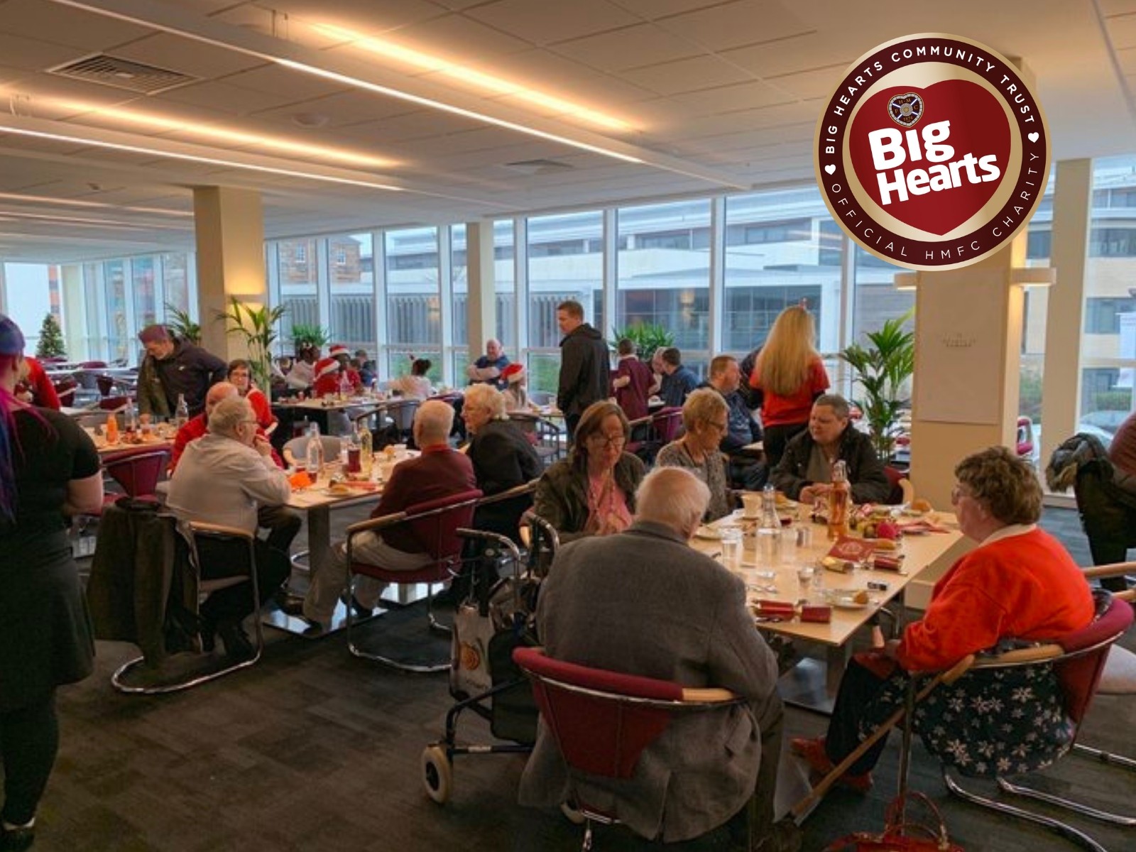  » Big Hearts to host 3rd Christmas Day Lunch at Tynecastle Park