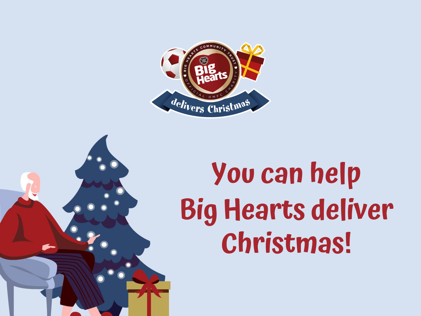  » THIS YEAR BIG HEARTS GOES ON THE ROAD TO DELIVER CHRISTMAS!