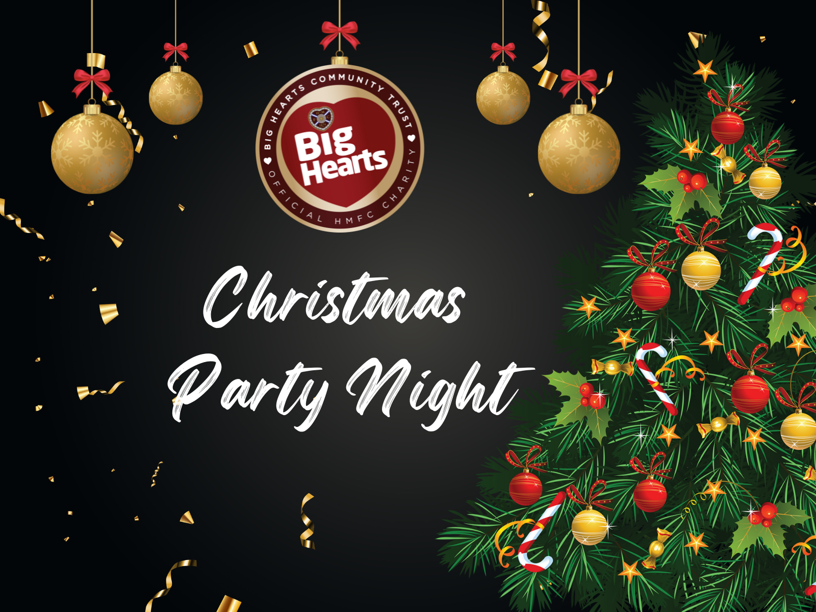  » BIG HEARTS CHRISTMAS PARTY NIGHT: CHARITY EXCLUSIVE!